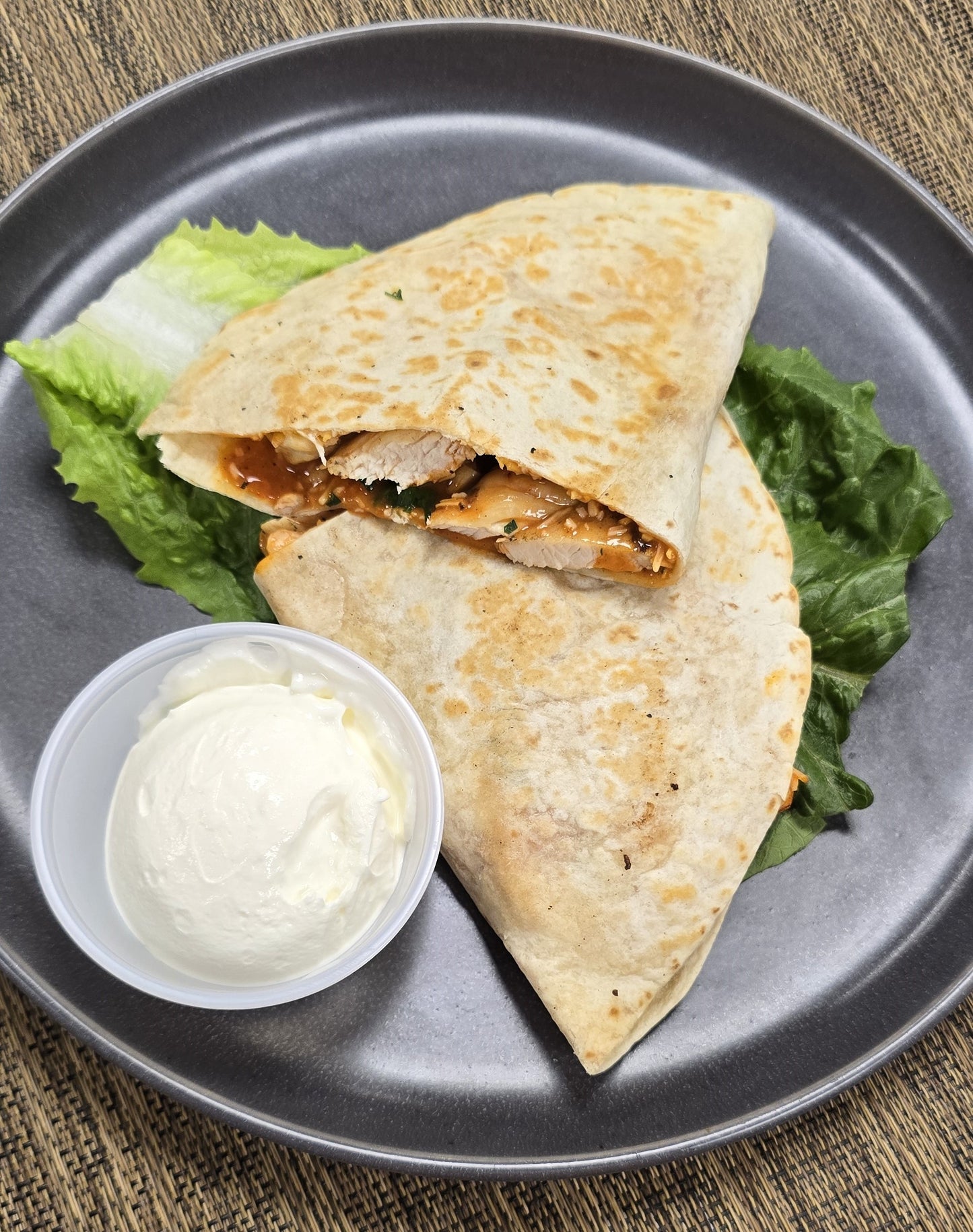 Buffalo Chicken Quesadillas