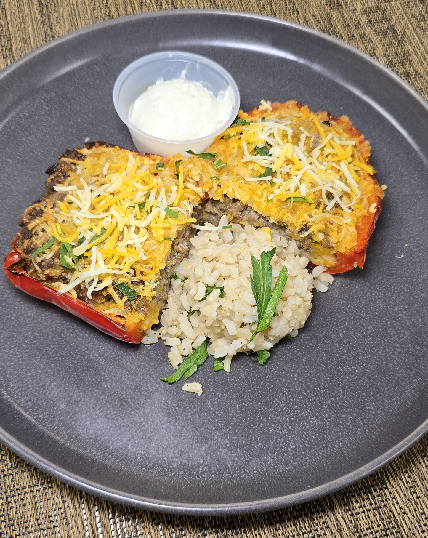 Stuffed Red Peppers